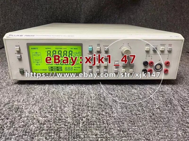 Good FLUKE PM6306 Programmable Automatic RCL meter with 90 warranty