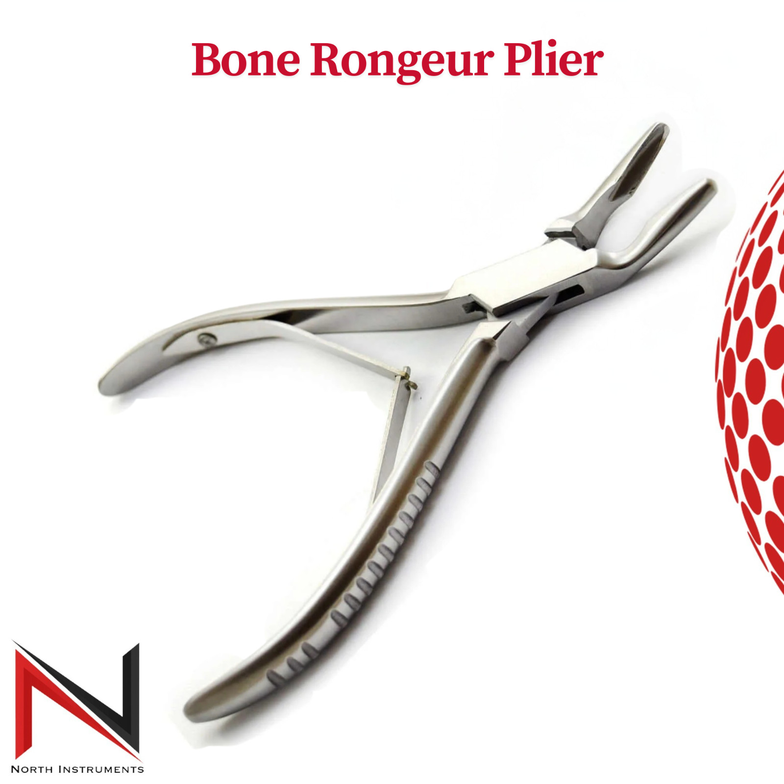 Dental Bone Rongeur Plier Implant Surgical Instruments Orthopedic Surgery Lab