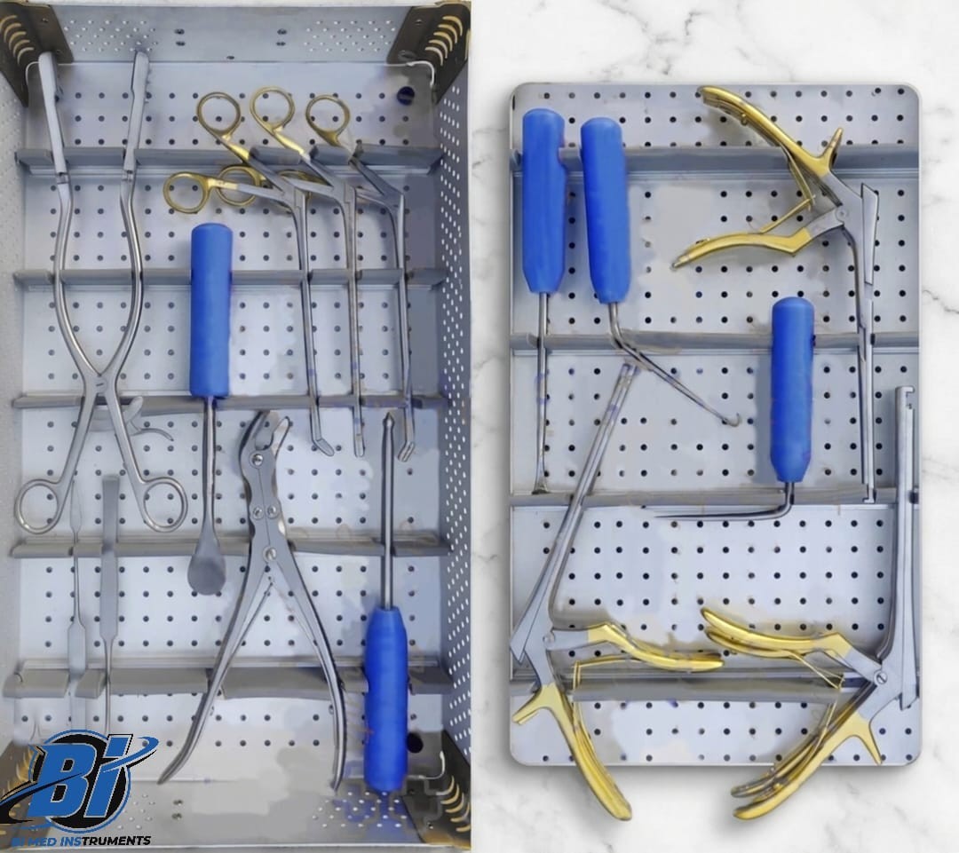 Lumbar Spine Surgery Set with Sterilize Box Orthopedic Instruments Set