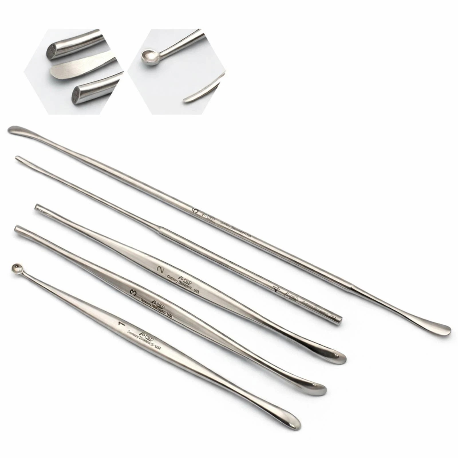 OR Grade 5 Penfield Dissector # 1 2 3 4 5 Neurology Spine Surgical Instruments