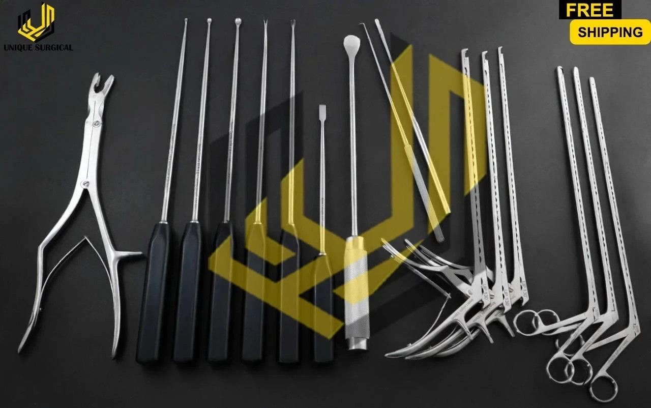 Unique Discectomy Set For Anterior Spine Surgery Instruments