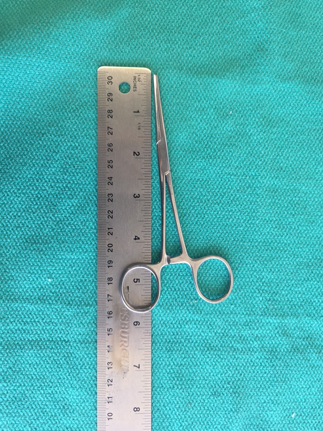 Integra Jarit 105-230 Kocker Forceps 5-1/2″, Straight Germany Stainless