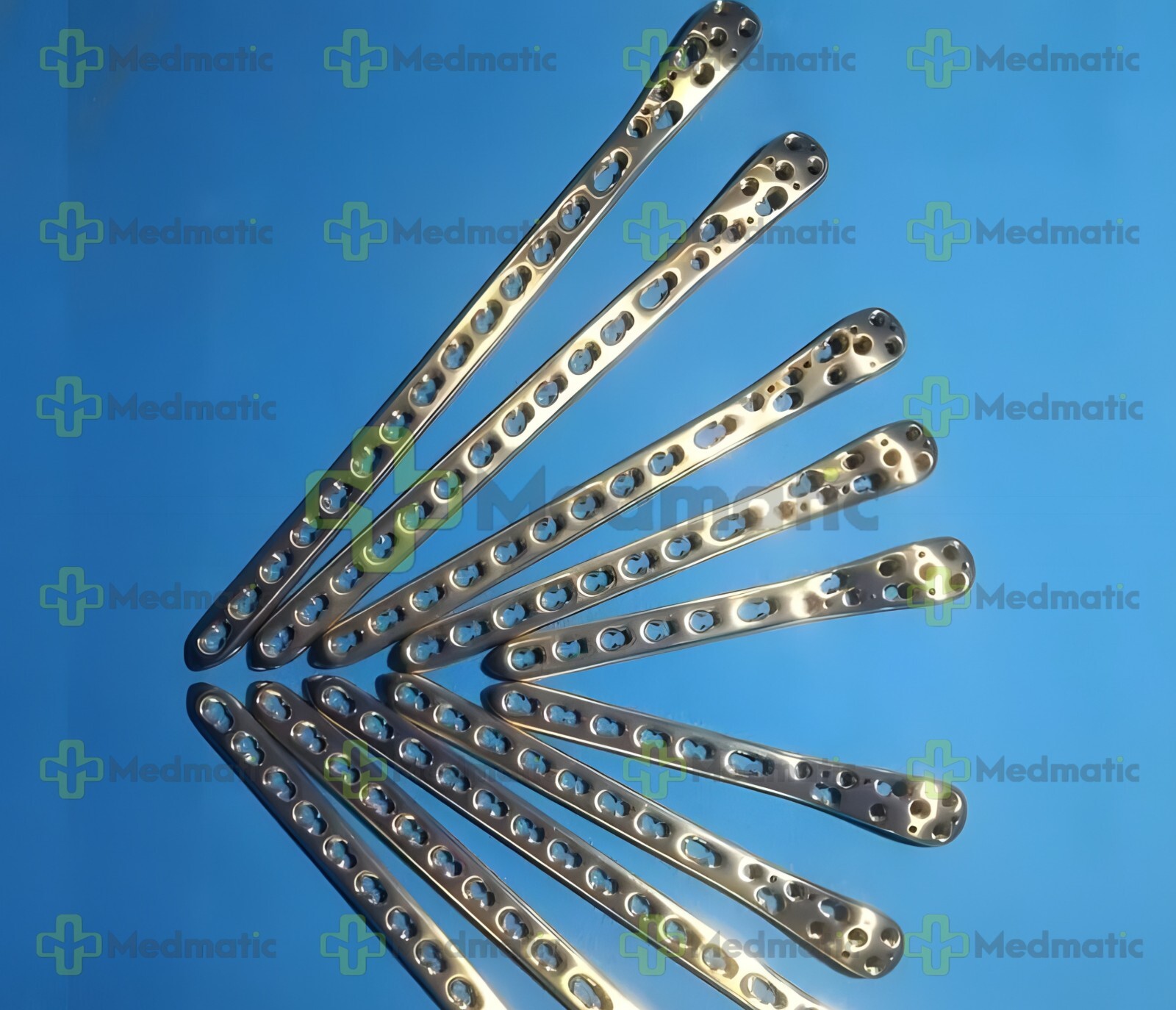 Orthopedic LCP Locking Distal Fibula 6,8,10 & 12 Hole Implant L&R Veterinary Set