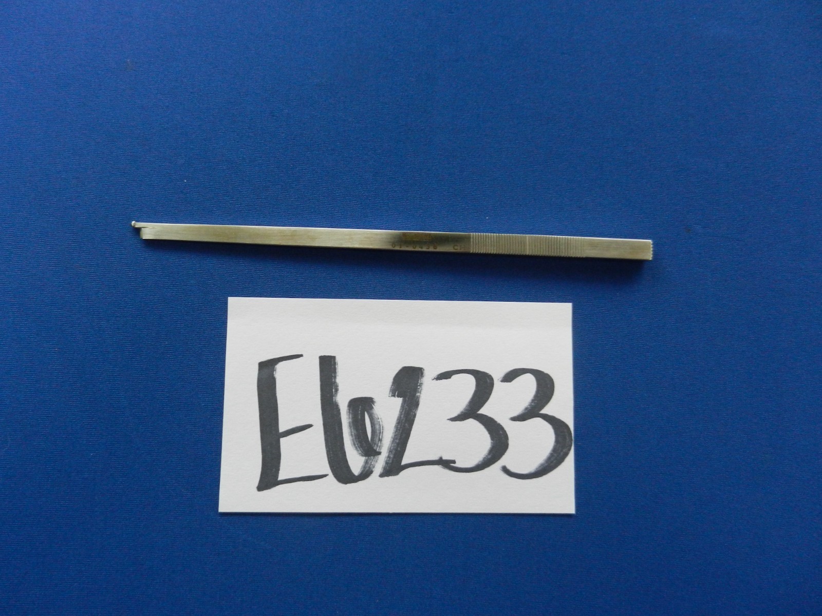 E6233 W. Lorenz 01-0436 Straight 6.0mm Guarded Osteotome 20.5cm