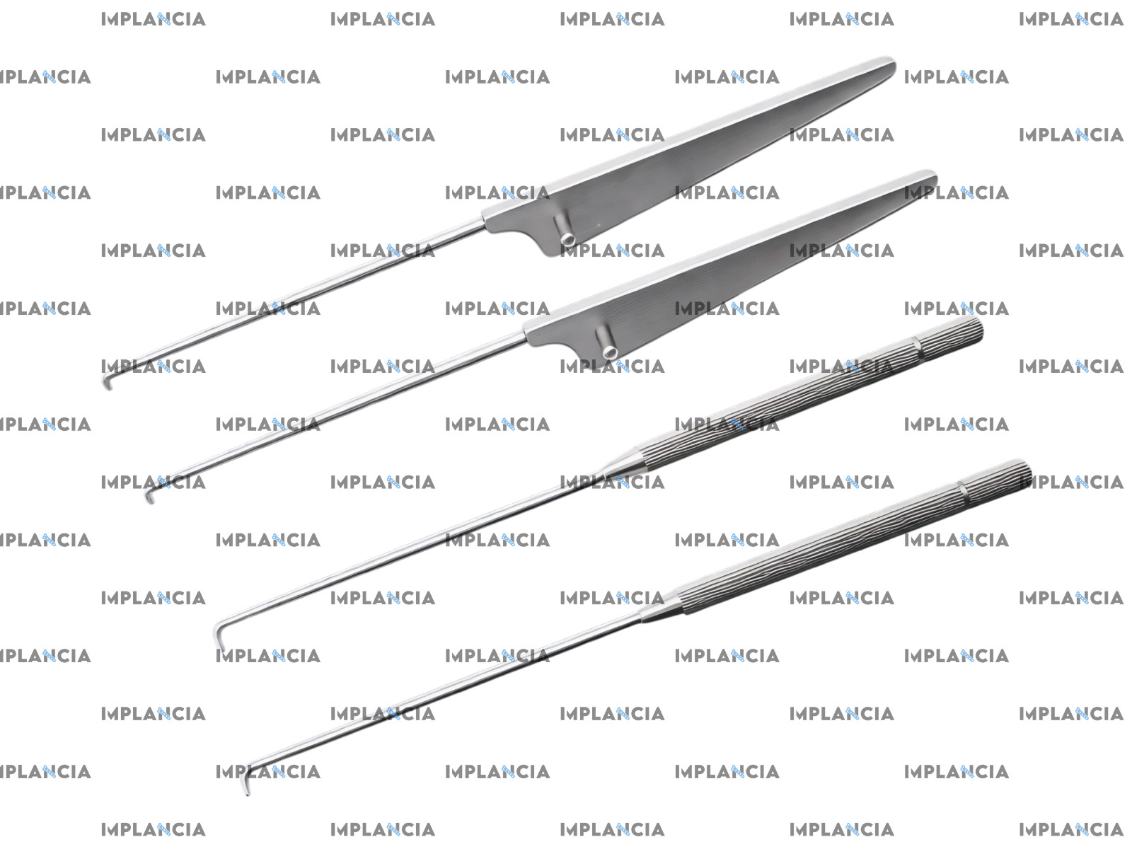 Arthroscopic Probe Set 3mm & 5mm Hook Probe Surgical Instruments 4 Pcs SS