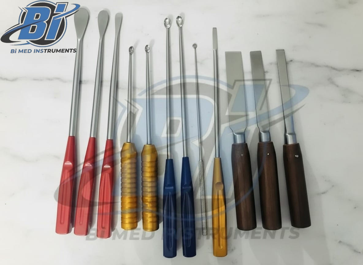 Laminectomy Spine Instruments Set Orthopedic Instruments Of 11 Pcs