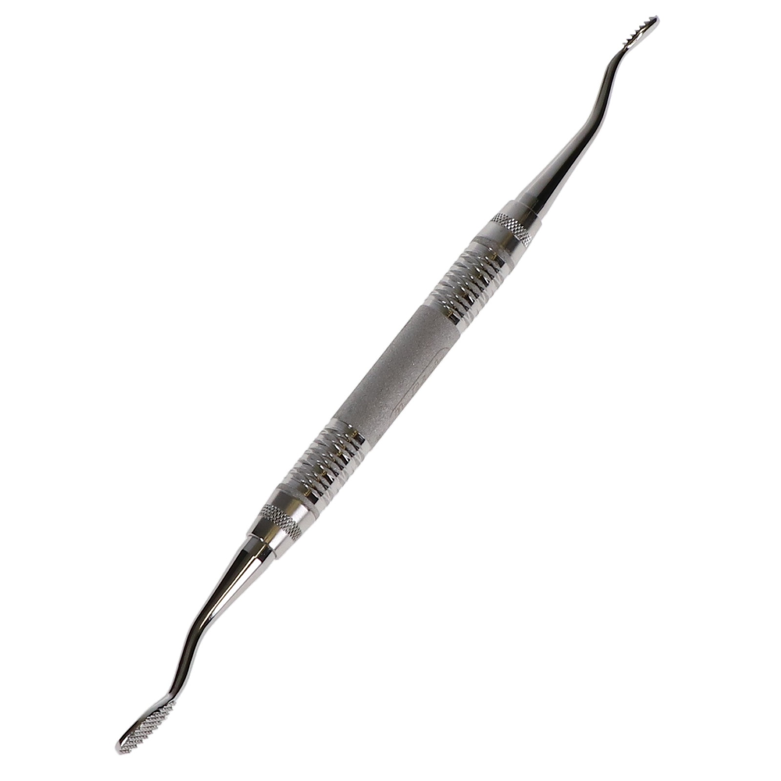 Hu-Friedy BF1X6 Double End Miller-Colburn Bone File 1X #6 Satin Steel Handle