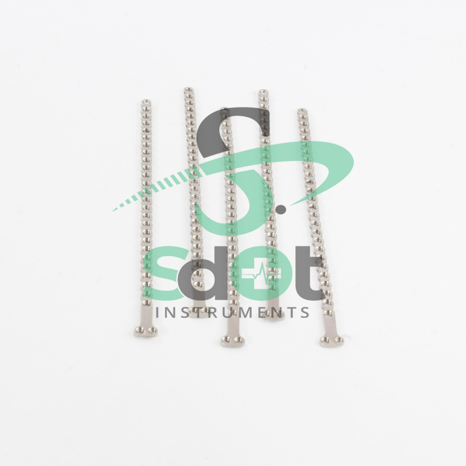 1.5mm Locking T Plate 26 Hole Set of 10 PCS 316L Steel By SdOt Instruments
