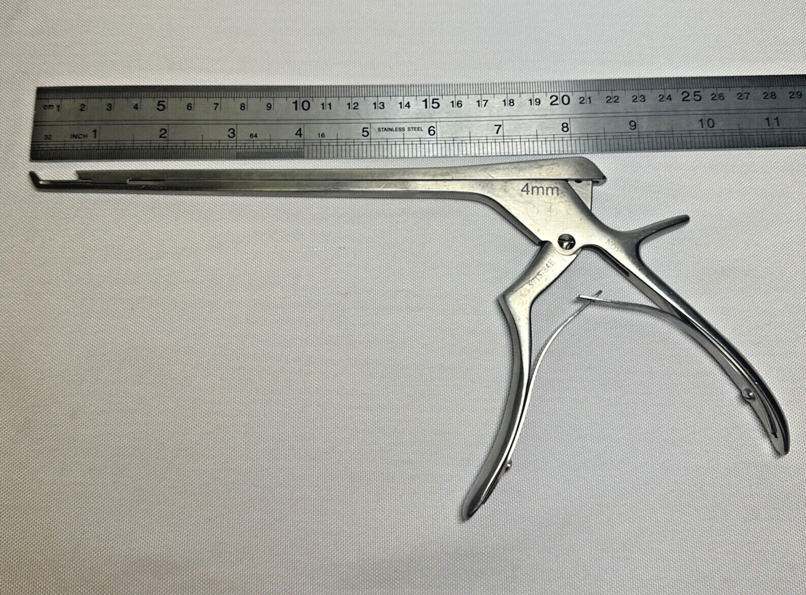 Novosurgical 5715-84E Laminectomy Kerrison Rongeur 4mm X 40° Up Neurology