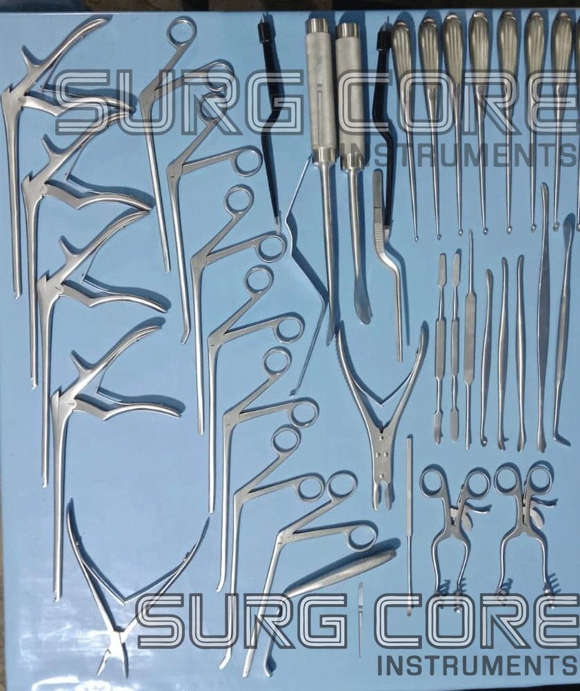 Orthopaedic Cervical Spinal Surgery Instruments Set Of 40 Pcs Premium Quality