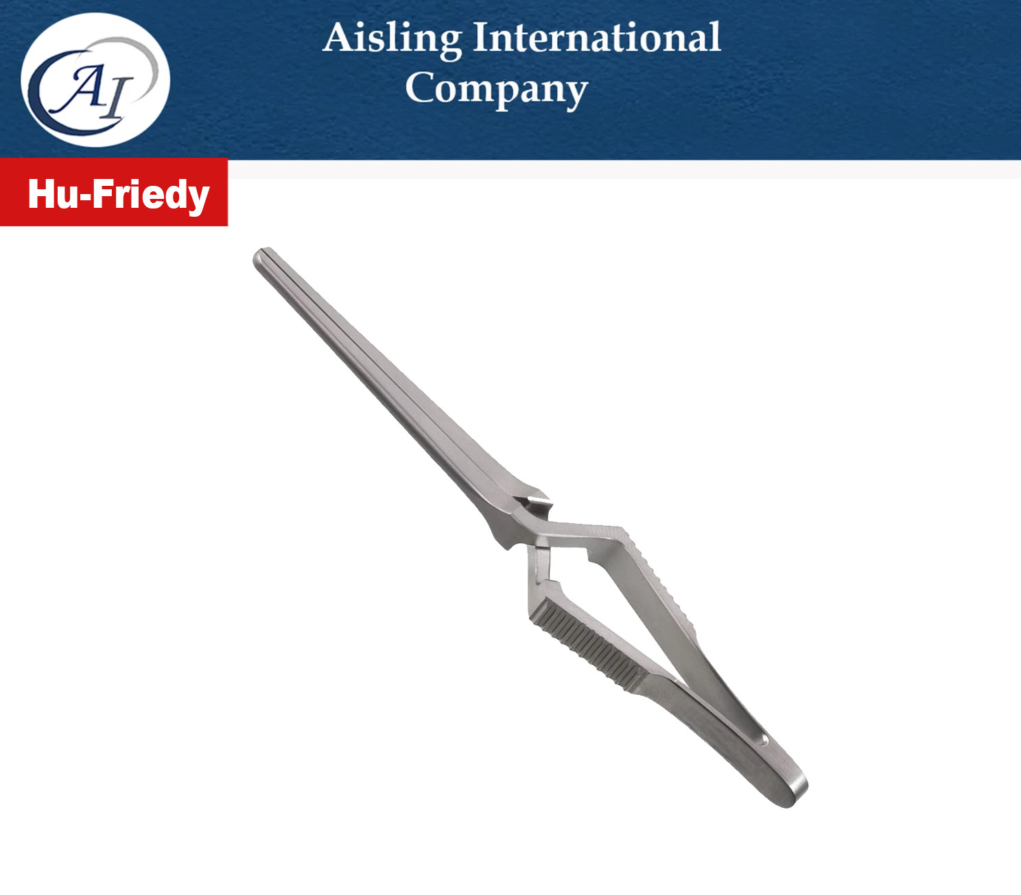 DeBakey Bulldog Clamp Straight 9cm Atraumatic Teeth Surgical Instrument Hu Fried