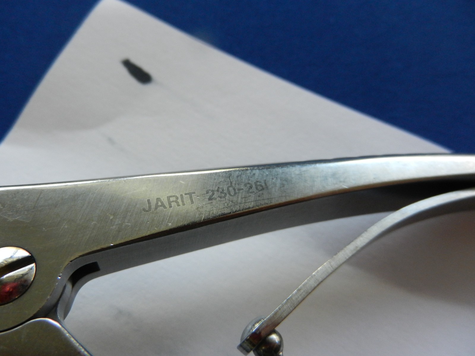 Jarit 230-261 Leksell Slightly Curved 8.0mm Bite Rongeur 23.7cm Overall Length