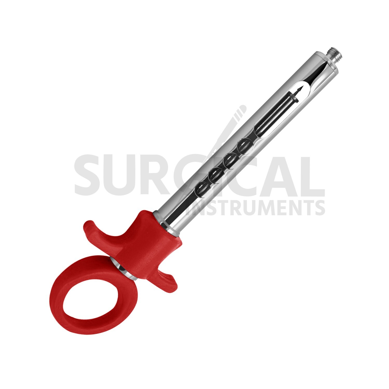 3 Dental Anesthetic Syringes 1.8ml Cartridge Auto Passive Red Handle German Gr