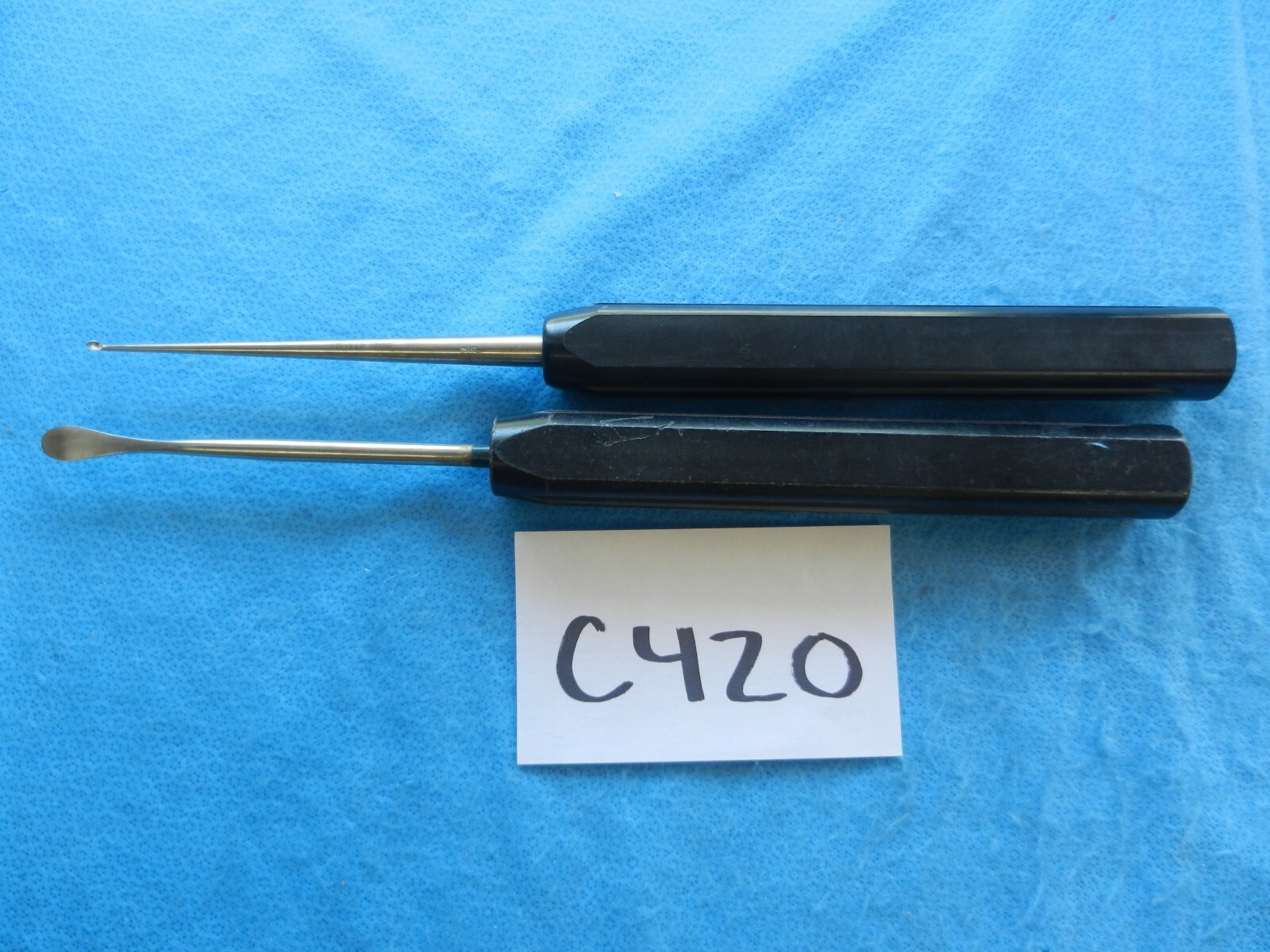 Stryker Life Instruments Surgical Orthopedic Curette & Elevator Lot Of 2