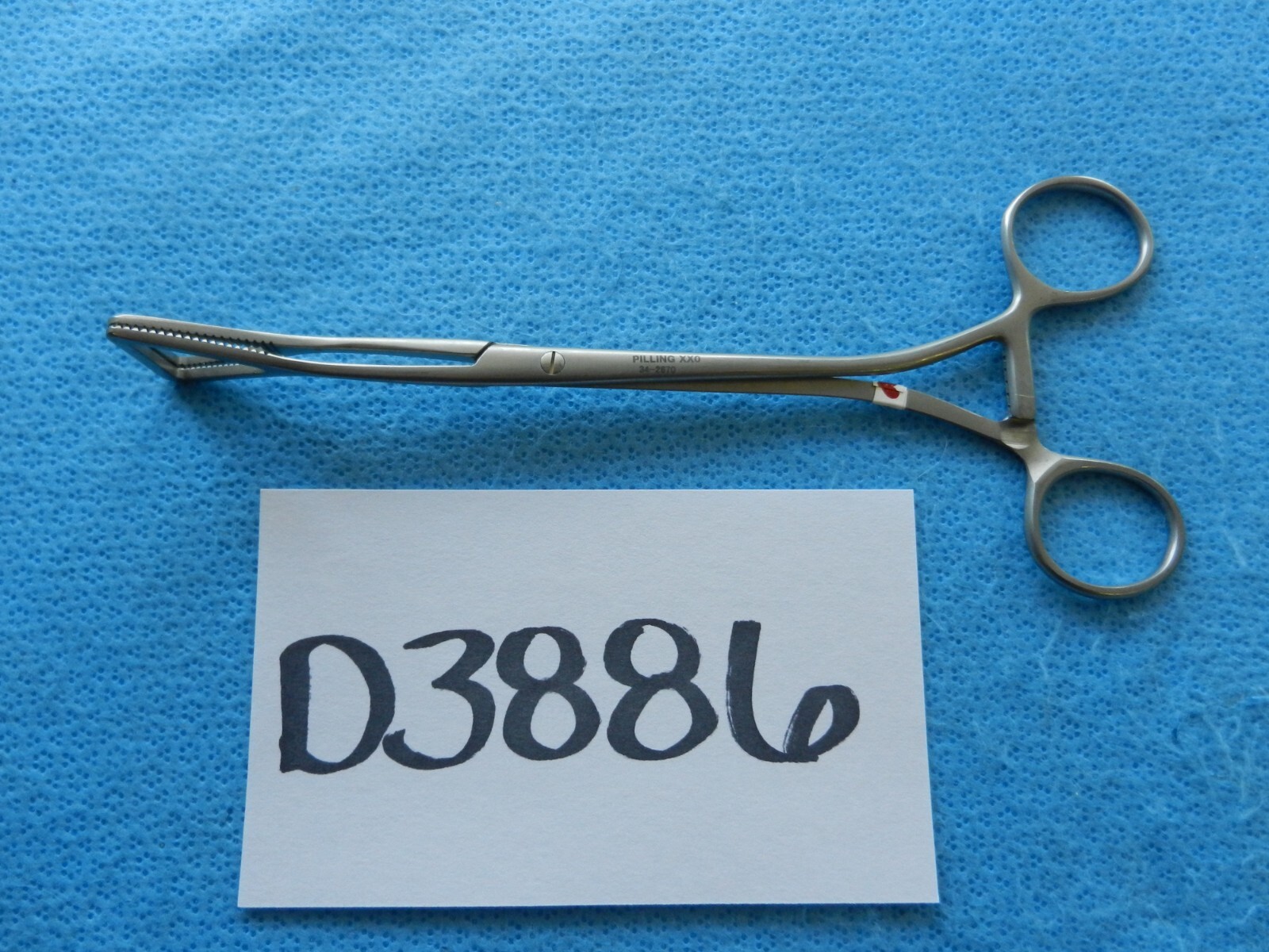 D3886 Pilling Surgical Collins Duval Crile Forceps 34-2670