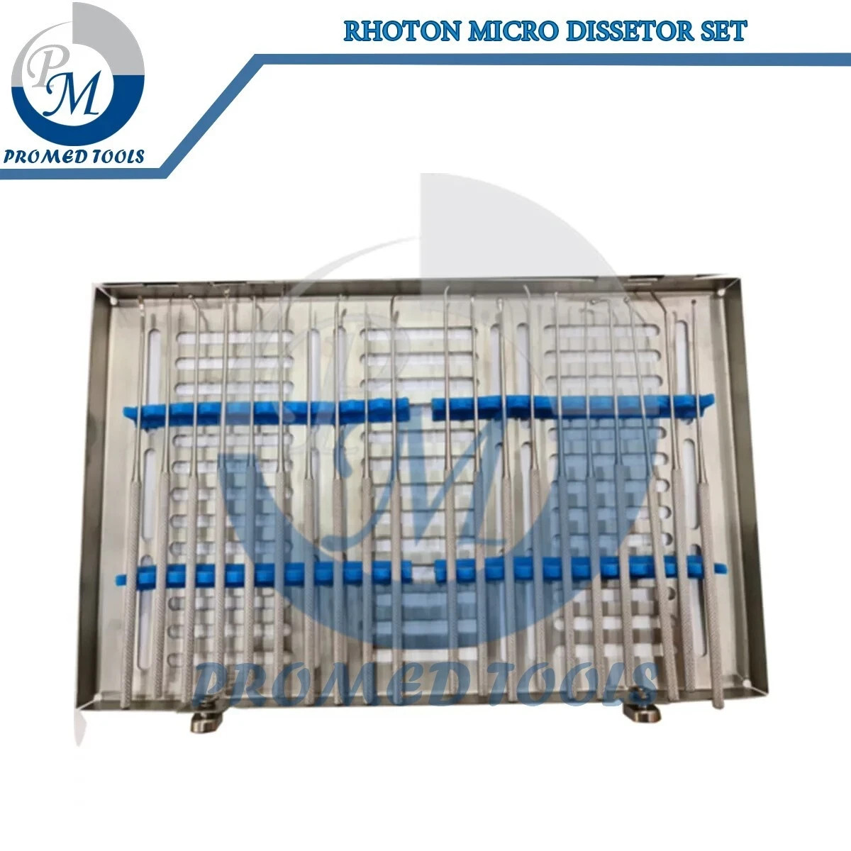 Rhoton Micro Dissector Set 20 Pcs Neurosurgery Instruments Surgical Kit Premium