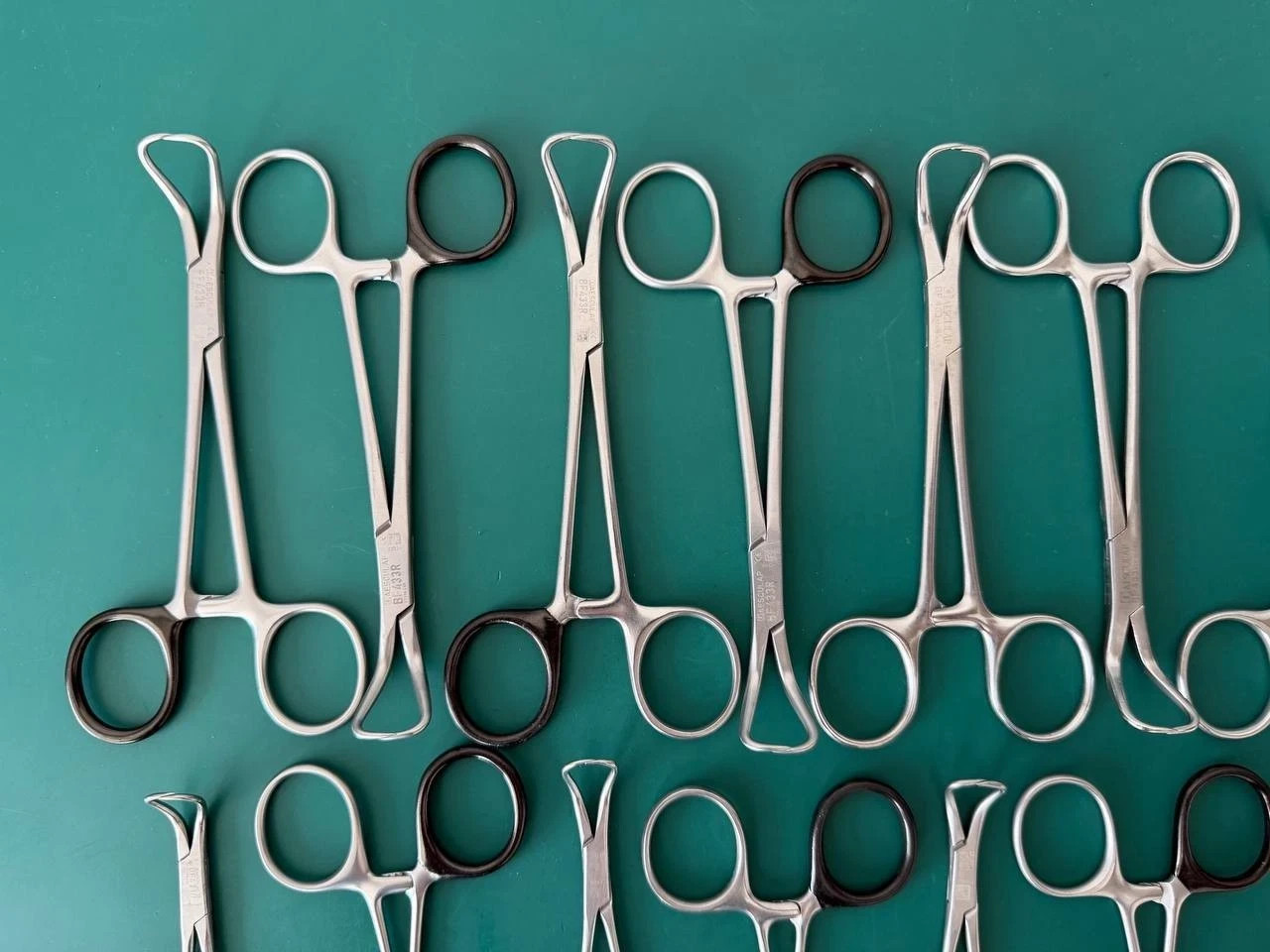 Lot of 30 Aesculap Backhaus Towel Clamps BF431R BF433R Surgical Instrument Set