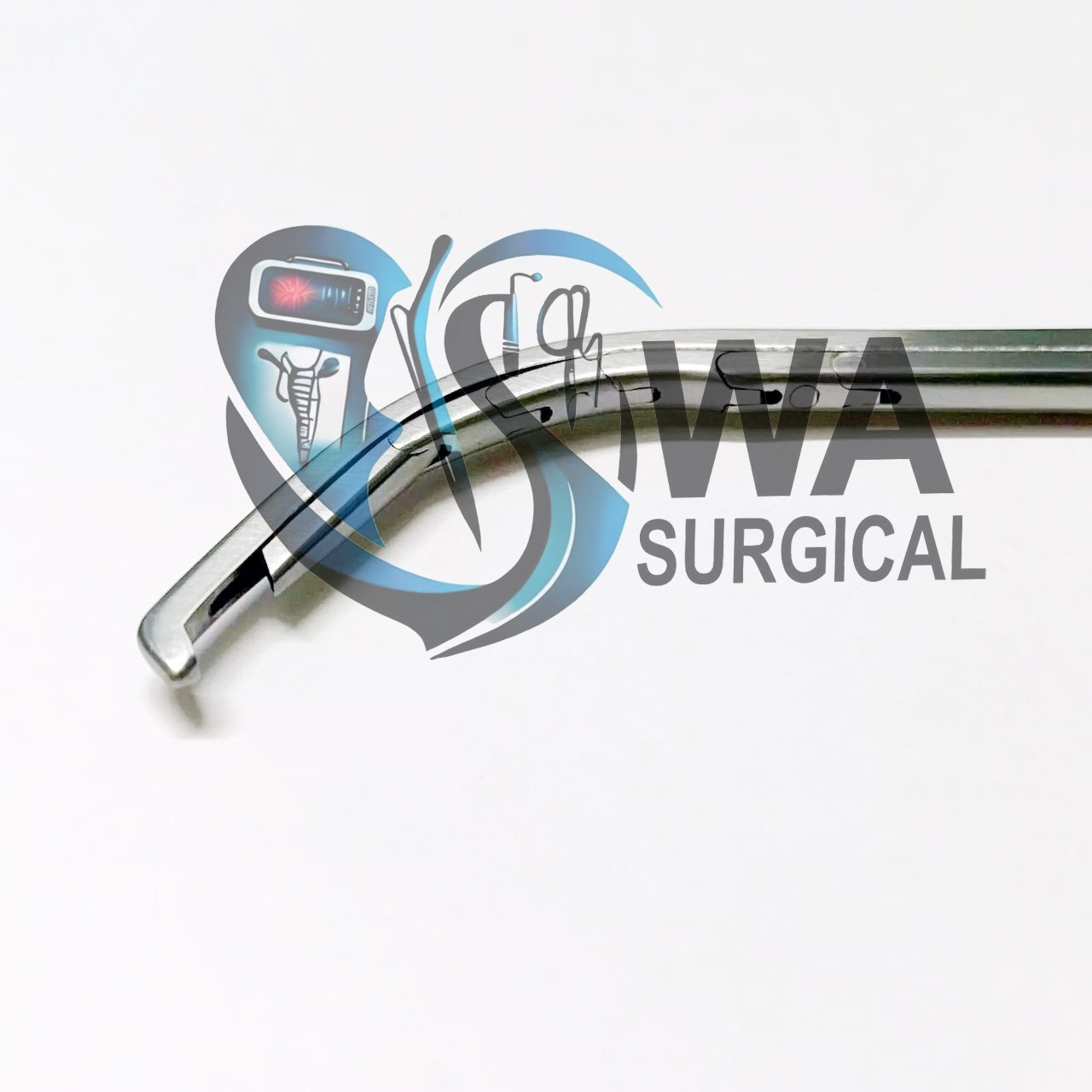 Sinus Frontal Punch With Link Chain Sheath Backward Cutting ENT Endoscopic Nasal