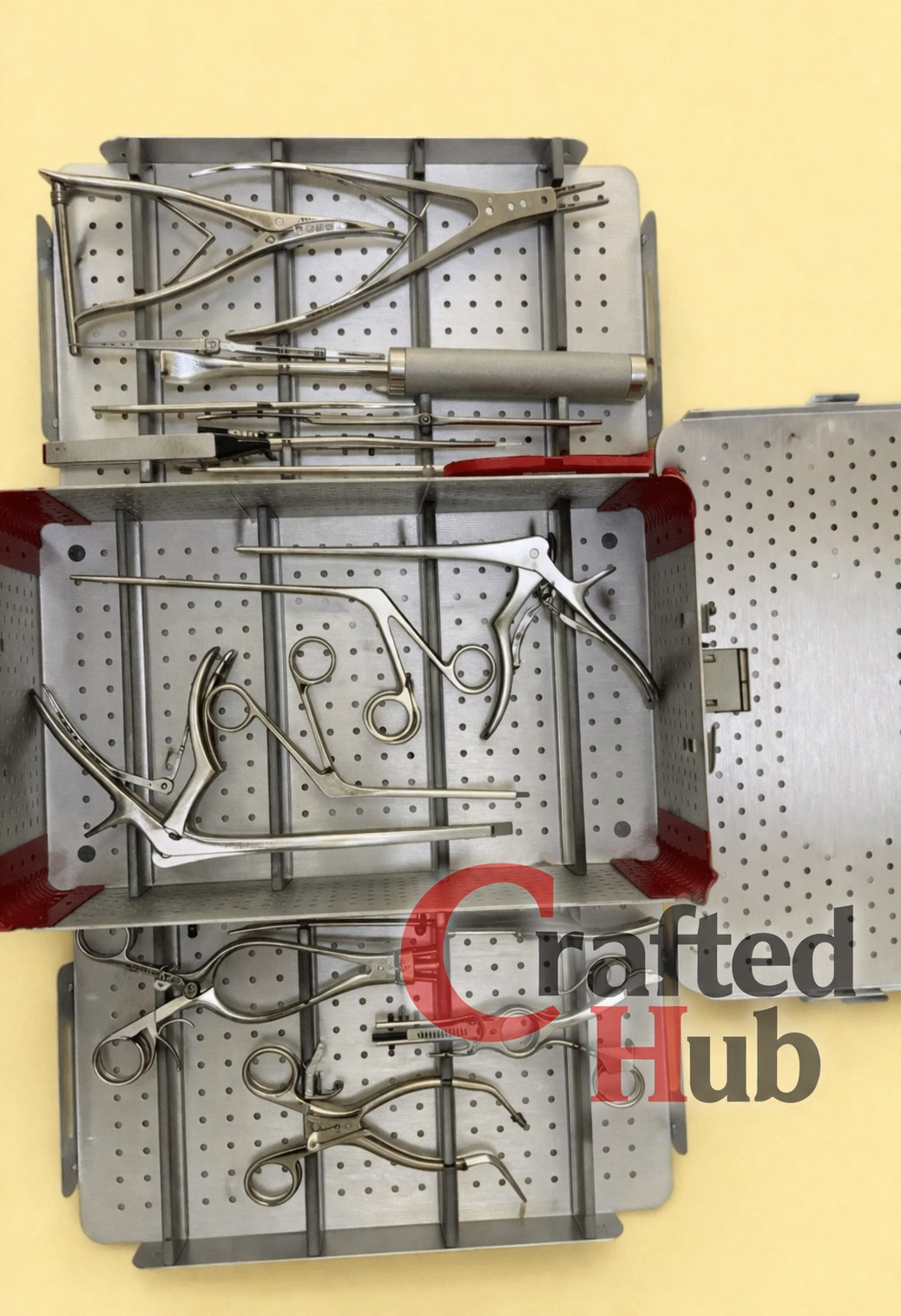 Lumbar Spine Complete Surgery Instrument Set with Sterilization Box Orthopedic S