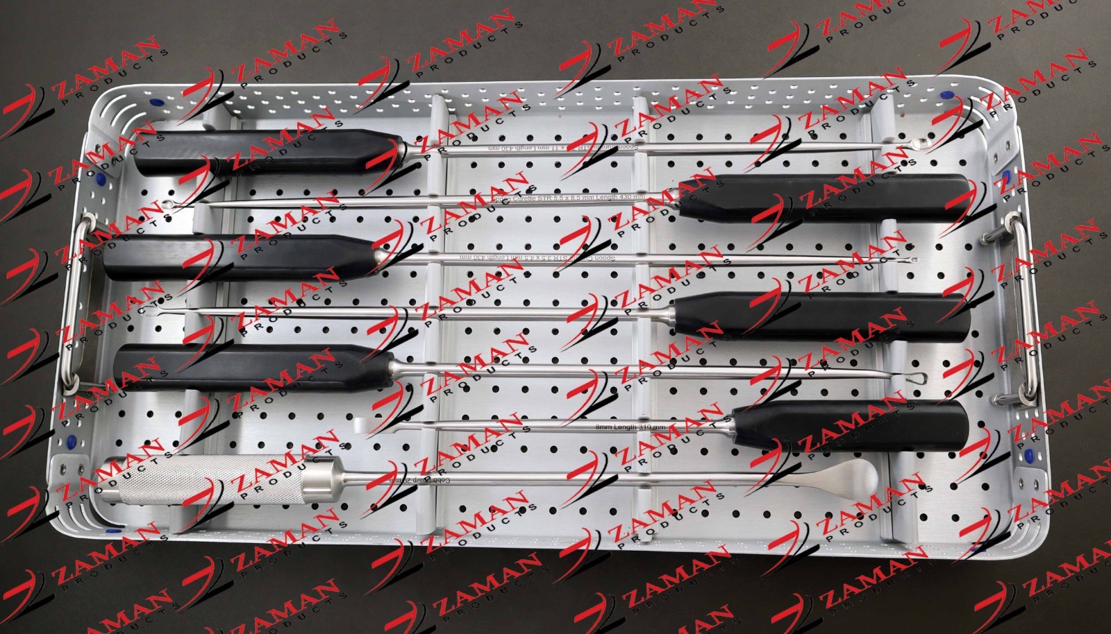 Unique Discectomy 16 PCs Set For Anterior Spine Surgery Instruments By Zaman Pro