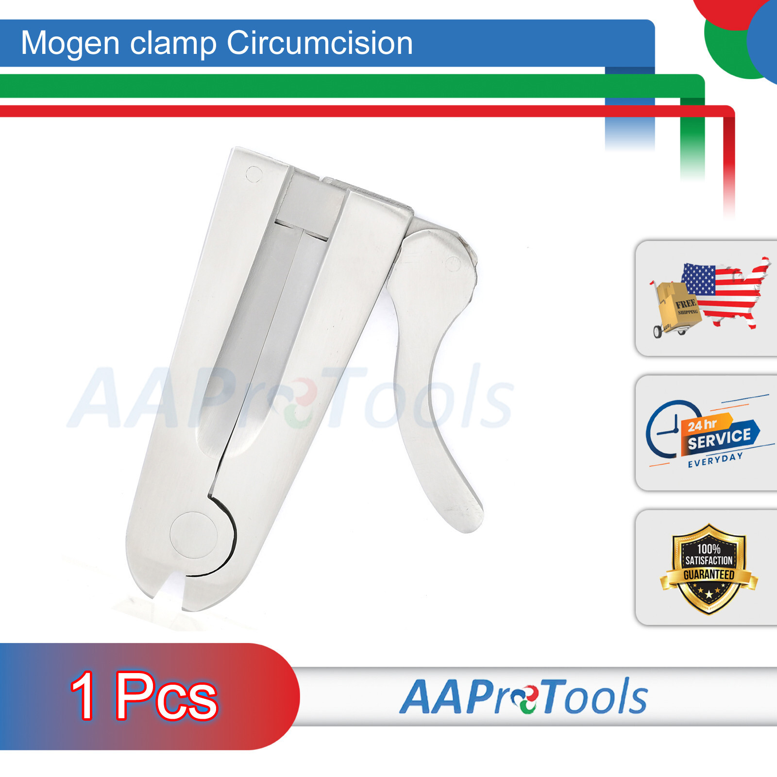 3ps Mogen clamp Circumcision Child Small boy Urology Surgical Surgery Instrument