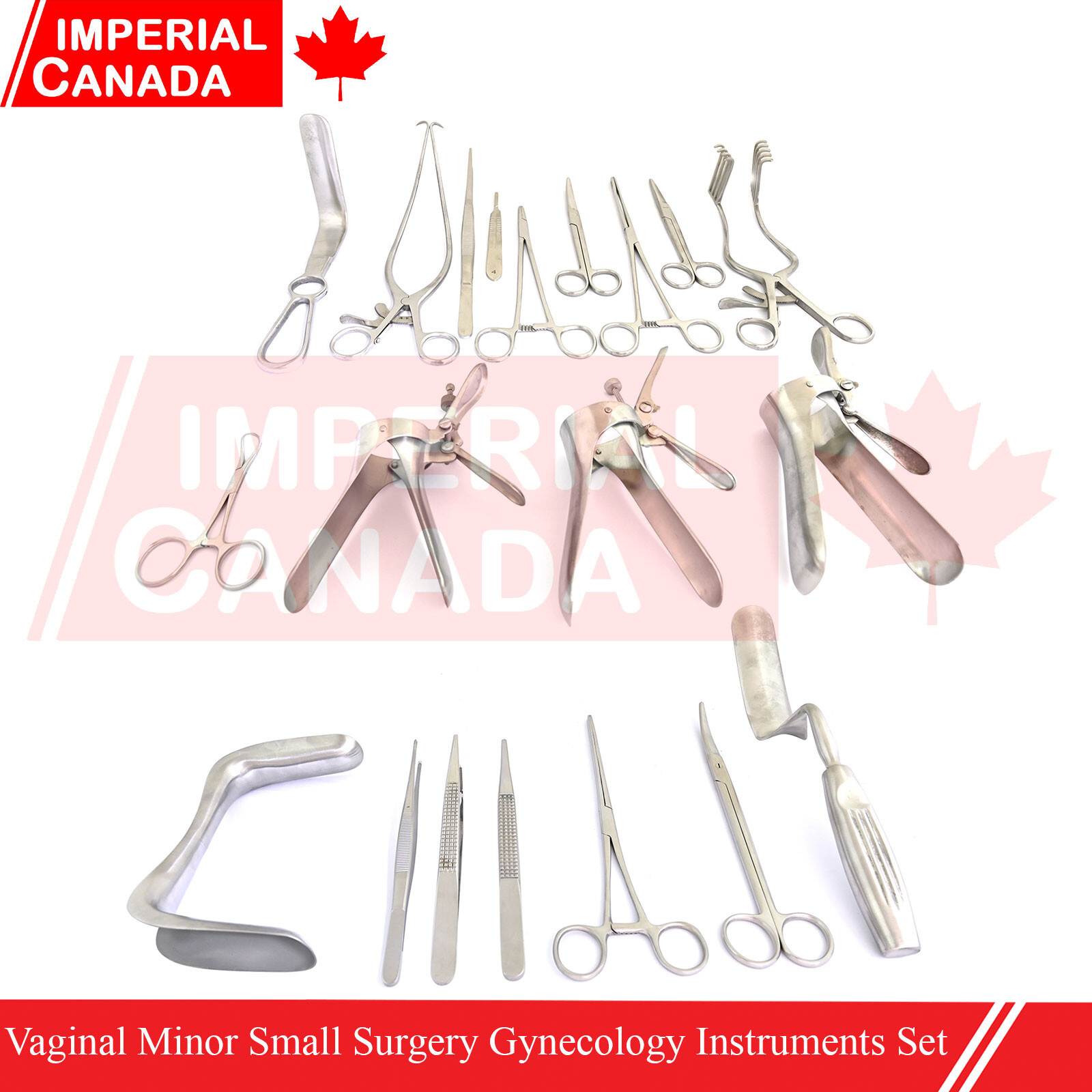 32 Pcs Vaginal Minor Small Surgery Gynecology Instruments Set DS-1663