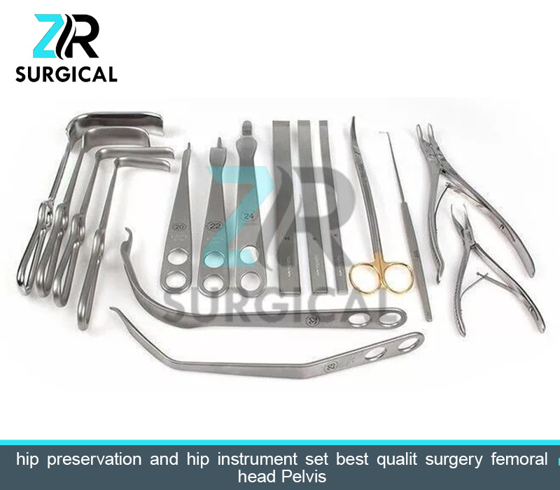 Hip preservation and hip instruments set best qualty surgery femoral head Pelvis