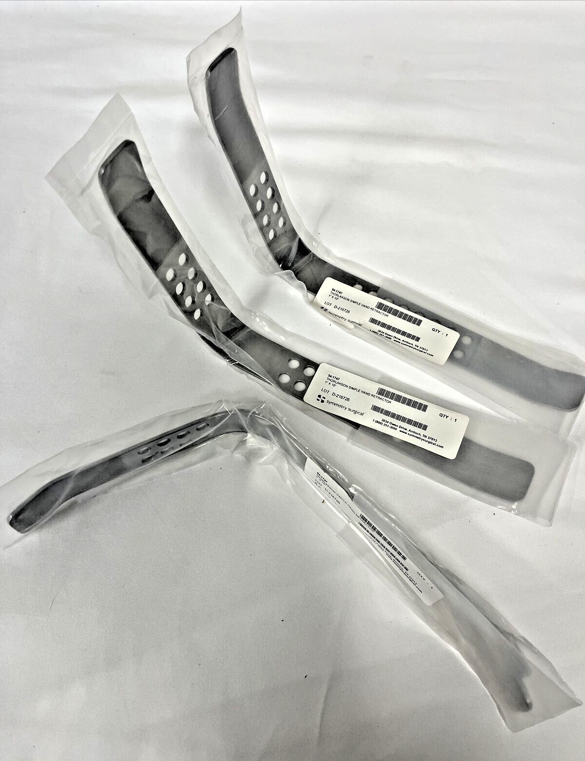 Symmetry Surgical 54-1747 Thorlakson Retractor, 1″x10″, Simple Handle, New