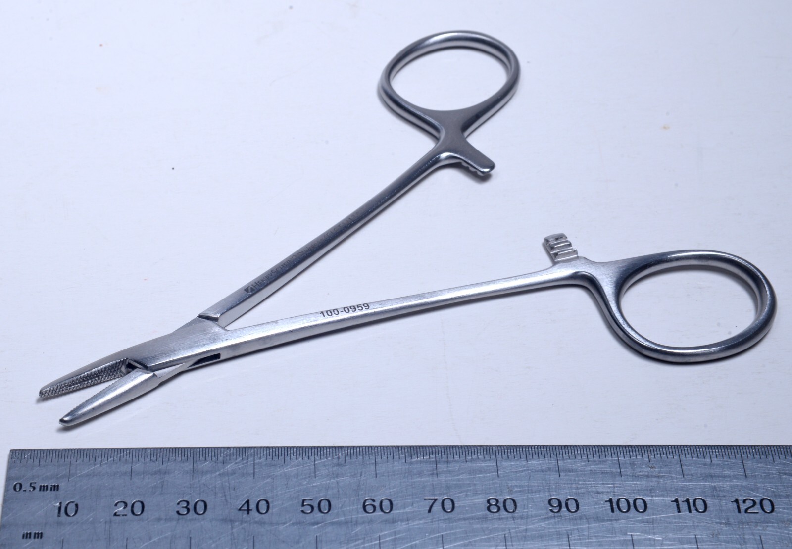 Henry Schein #100-0959 Mayo-Hegar Needle Holder 5″ Stainless Steel Surgical
