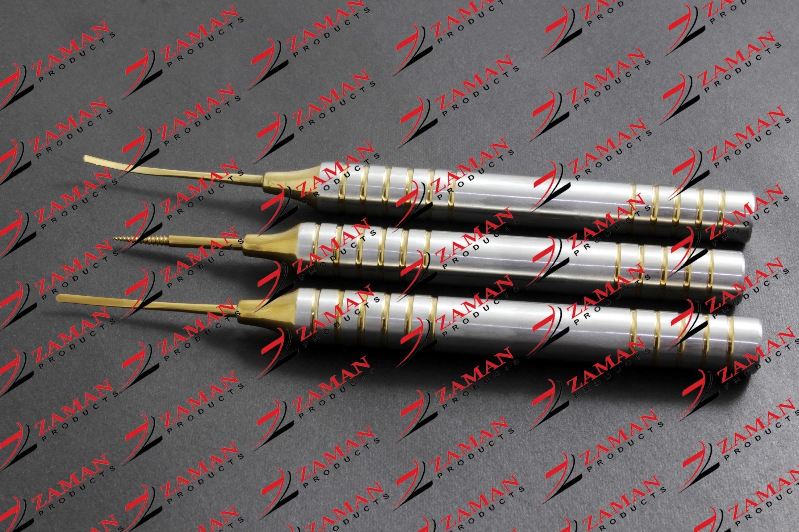 3 Pcs Dental Flex Periotome Set Extraction Screw kit Periodontal Dental Multi