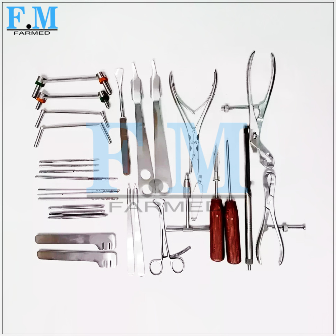 Small Fragment Instruments Orthopedic Surgical Instruments Set 30 Pcs