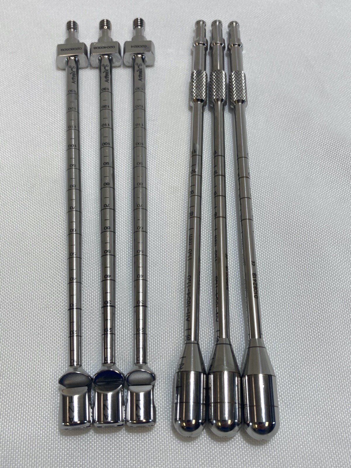 Arthrex Transfix II ACL Extras 11/11.5/12mm Tunnel Hooks & Dilators Arthroscopic