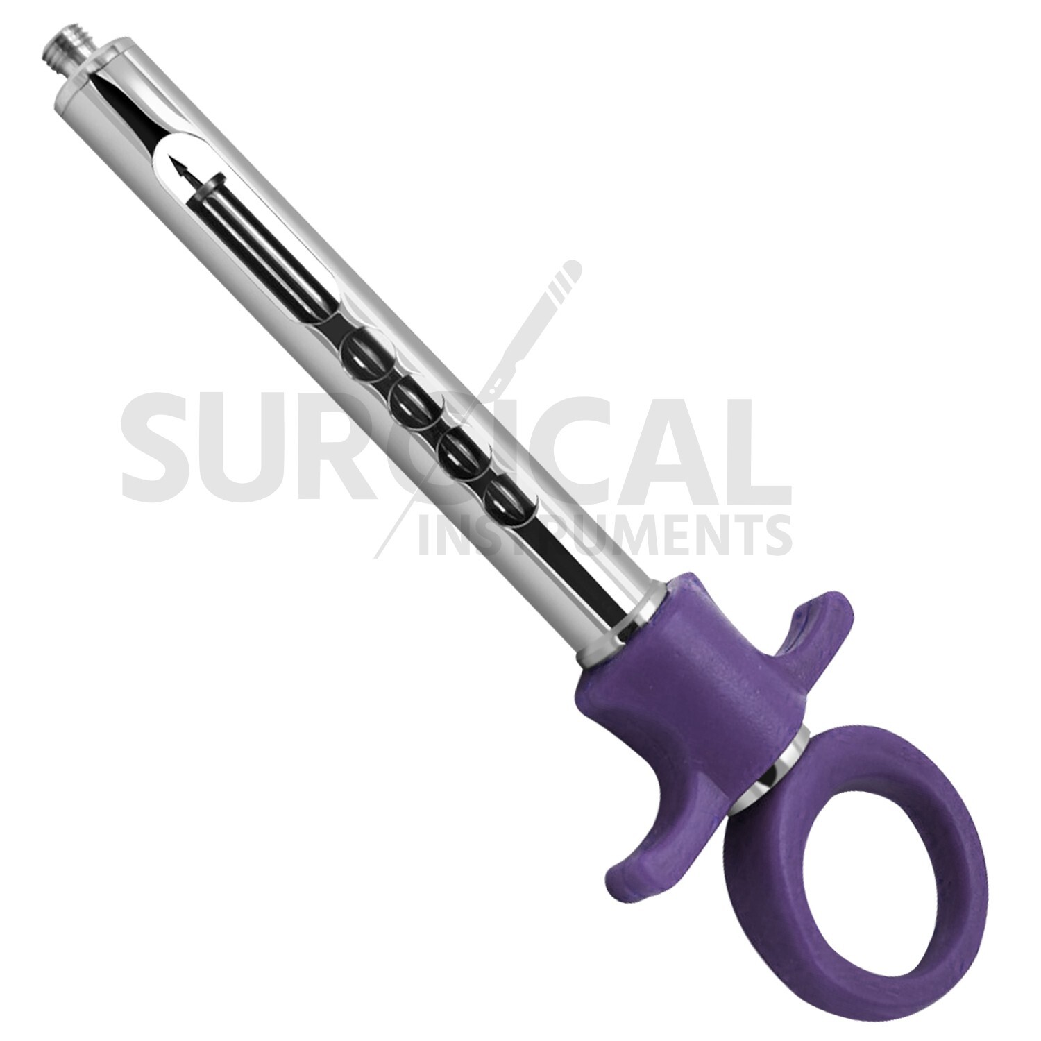 4 Pcs Dental Anesthetic Syringes 1.8ml Cartridge Auto Passive Purple German Gr