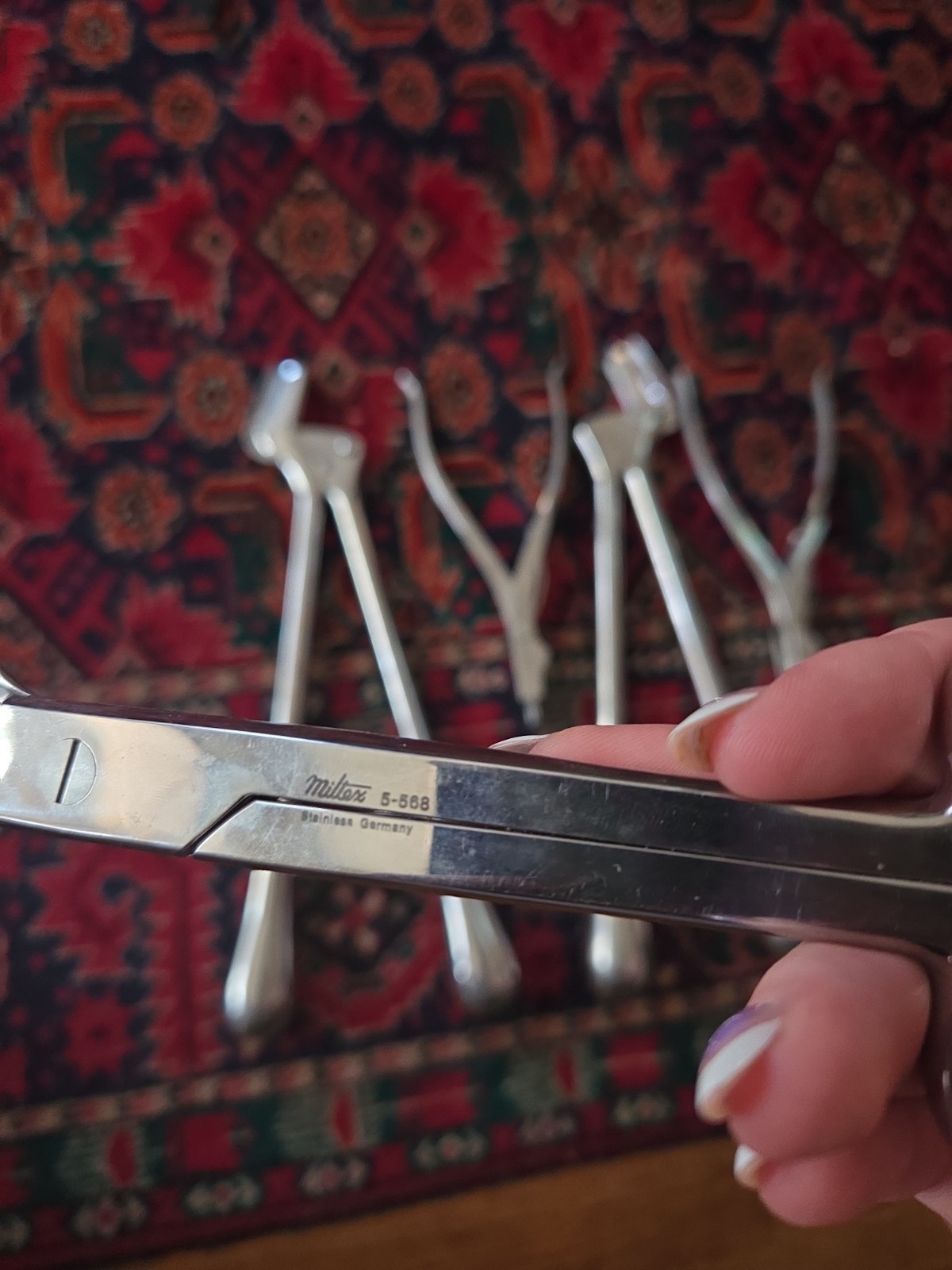 Lot of 5 Vintage Orthopedic Instruments For Cast Cutting And Spreading Sklar