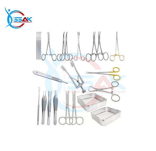Cut Down Pediatrics Set 23 PCs Pediatrics Set General Surgery Instrument