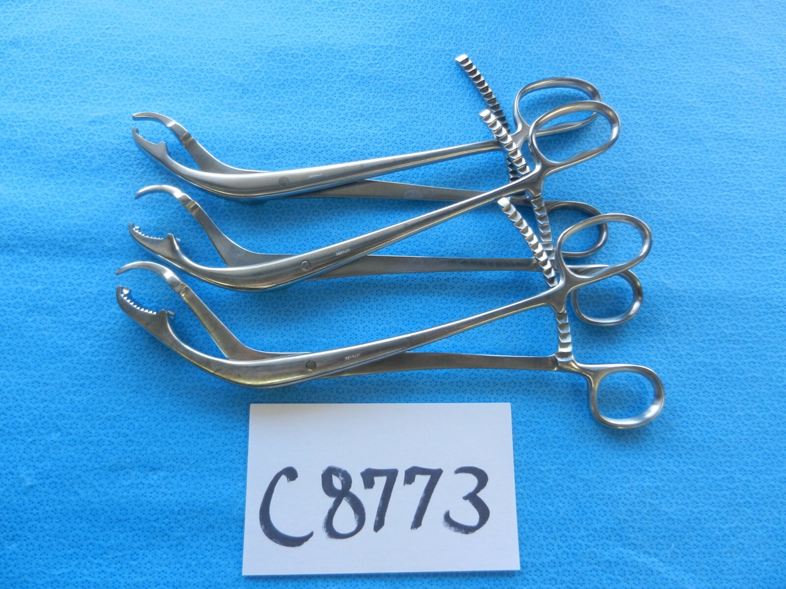 Zimmer Surgical Orthopedic Verbrugge Holding Forceps Set