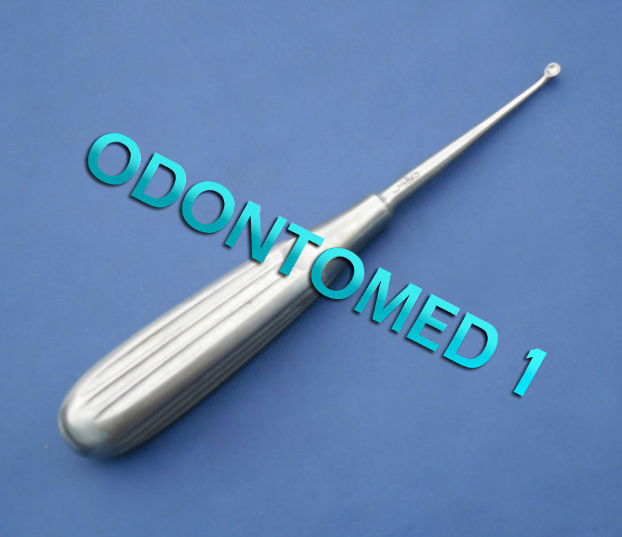 Spratt Brun Bone Curette Size 3/0, Surgical Instrument