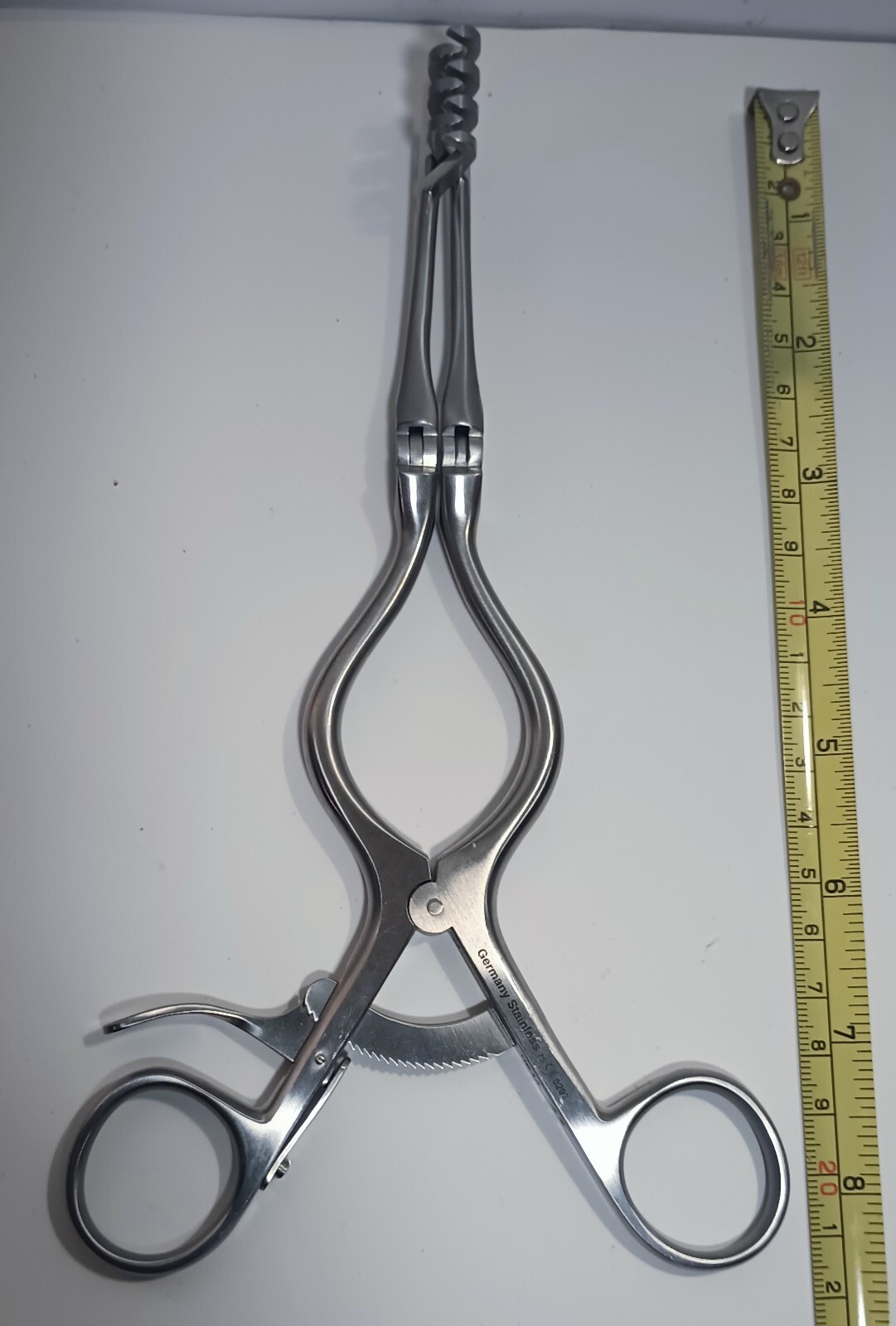 Ruggles RN 2614 Self-Retaining Retractor Hinged Blades Ratchet- Ring Handles