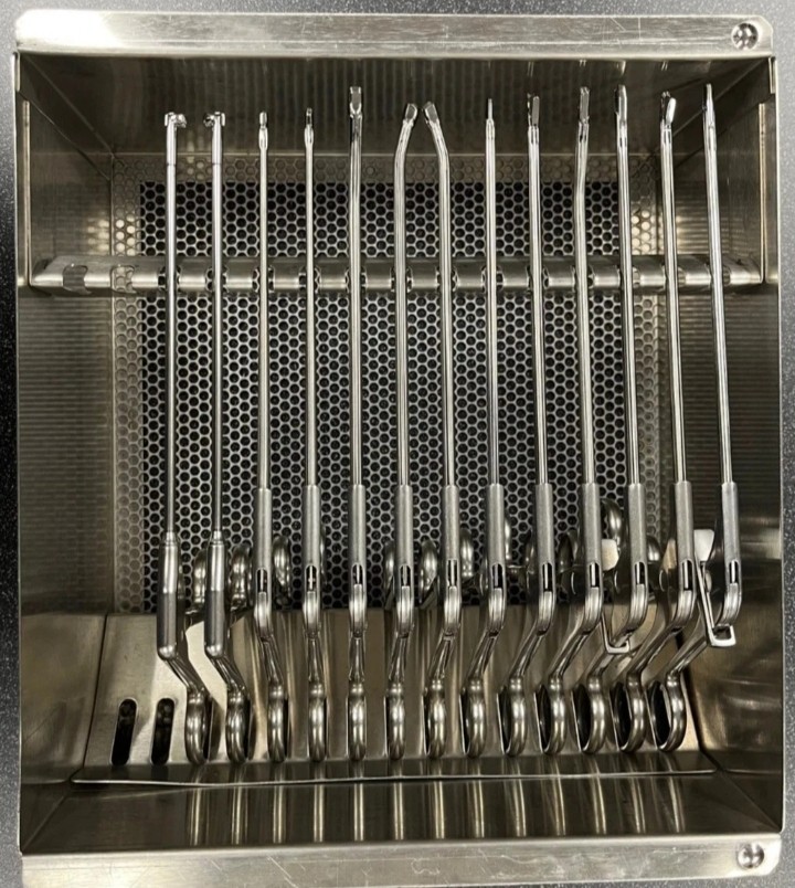 Acufex Arthroscopic Punches & Graspers With Tray Set of 13 PCs