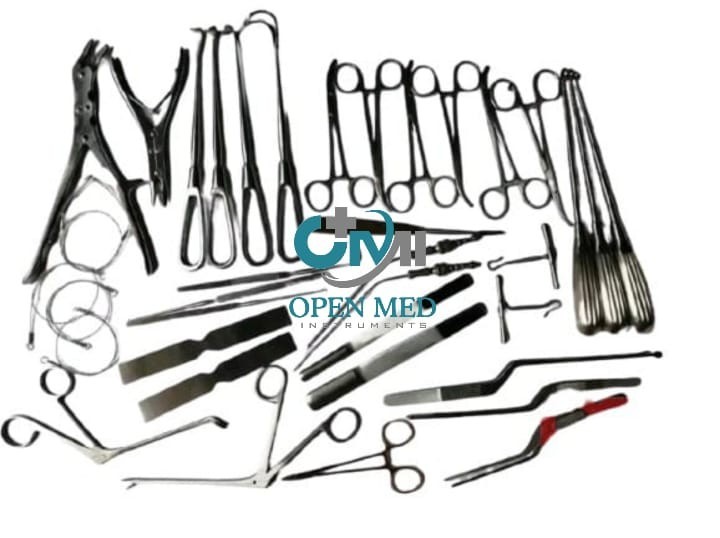 Basic Craniotomy Orthopedic Surgical Surgery Instruments Set Of 37 Pcs