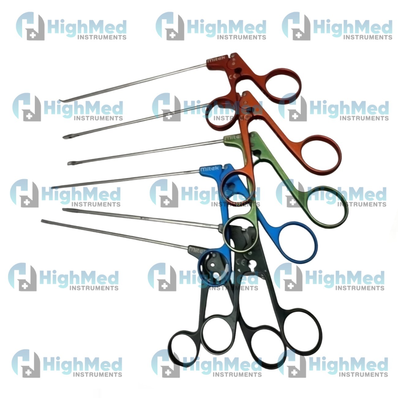 Mitek Forceps Set – 6 Pieces (Models 214603,214605,214605,214626,214643,214646)