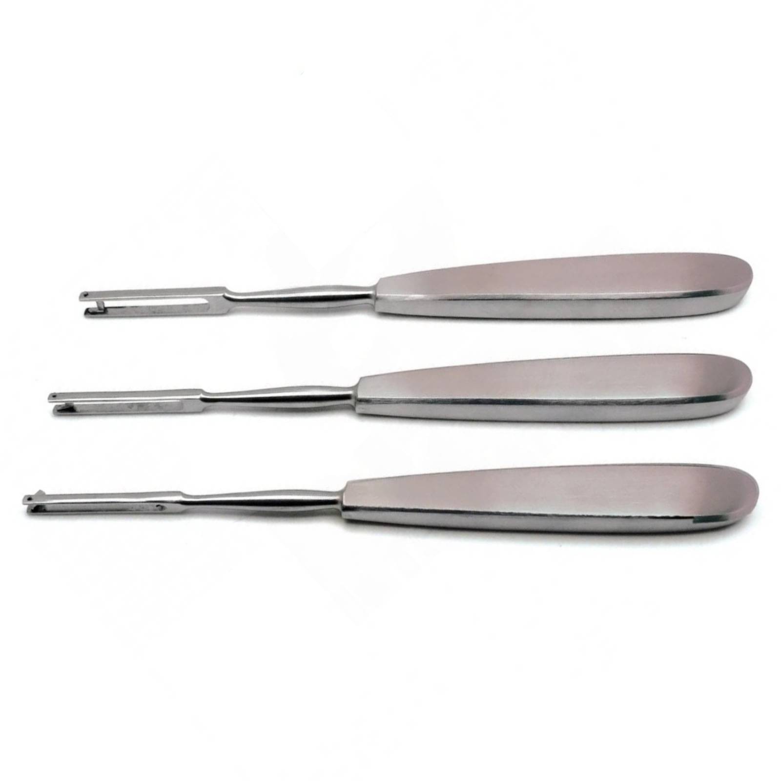 Set of 3 Ballenger Swivel Knife, 7.75″, Straight Surgical instruments