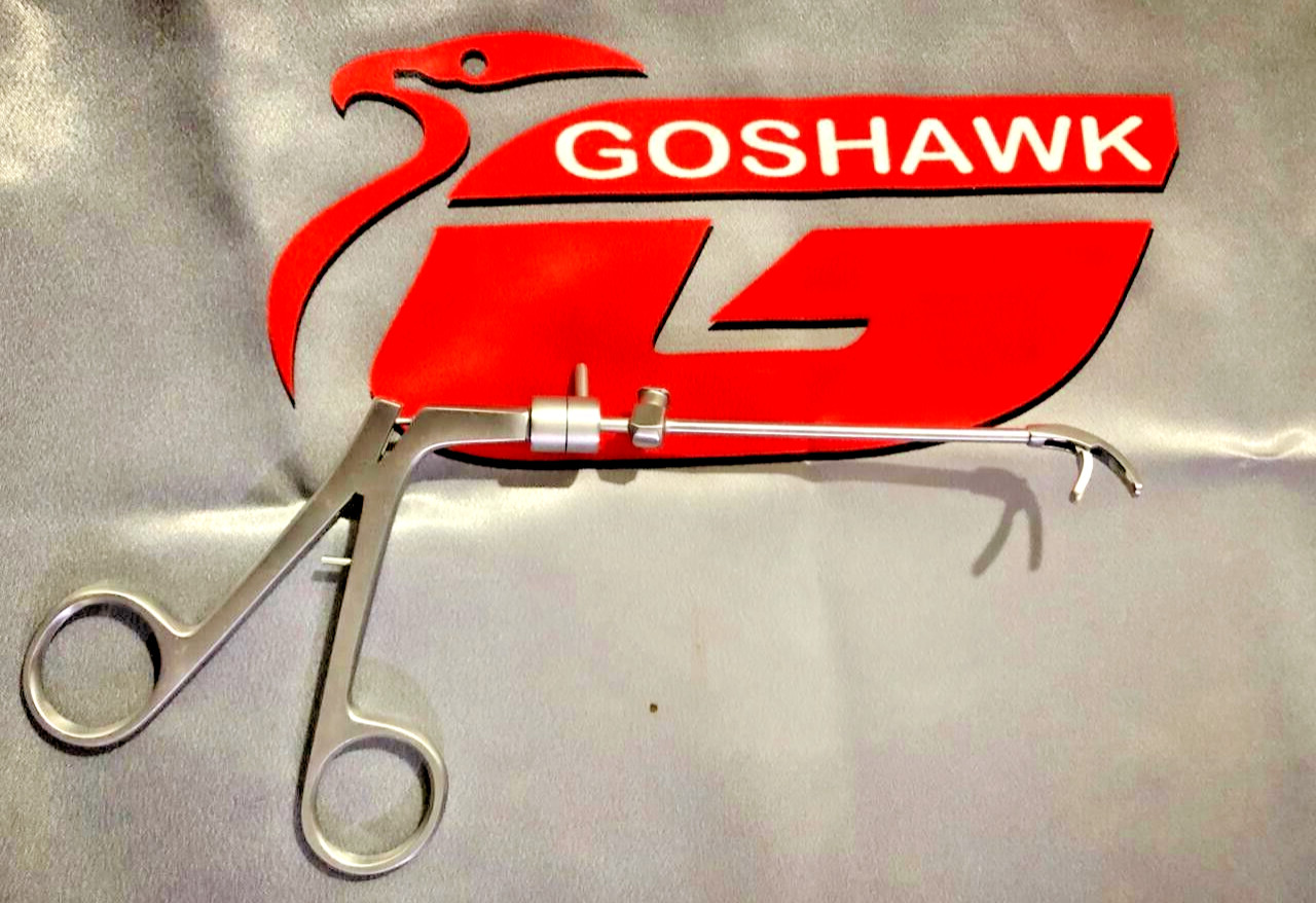 ENT Antrum Grasping Forceps Rotatable ENT Surgical Instruments 13cm
