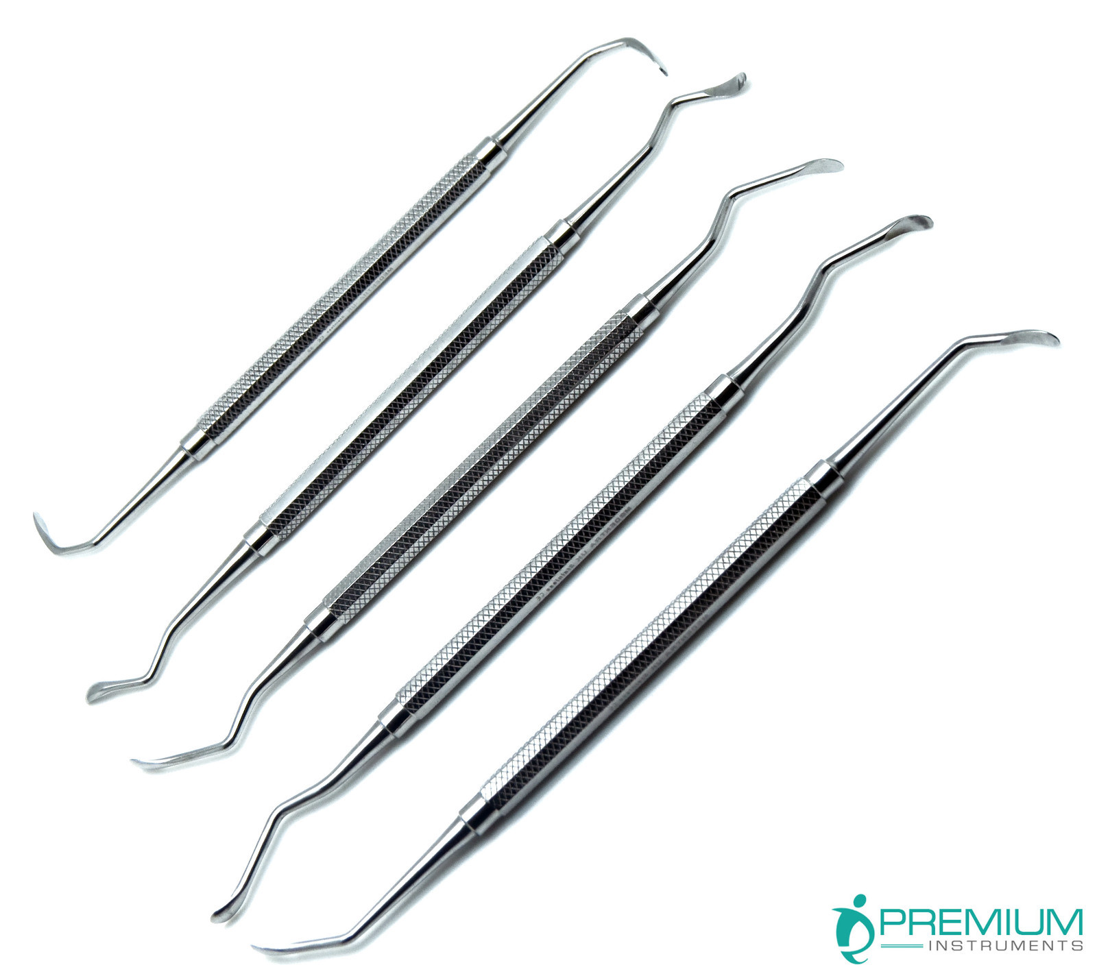 5 Pcs New Dental Surgical Sinus Lift Oral Impant Solid Handle Instruments