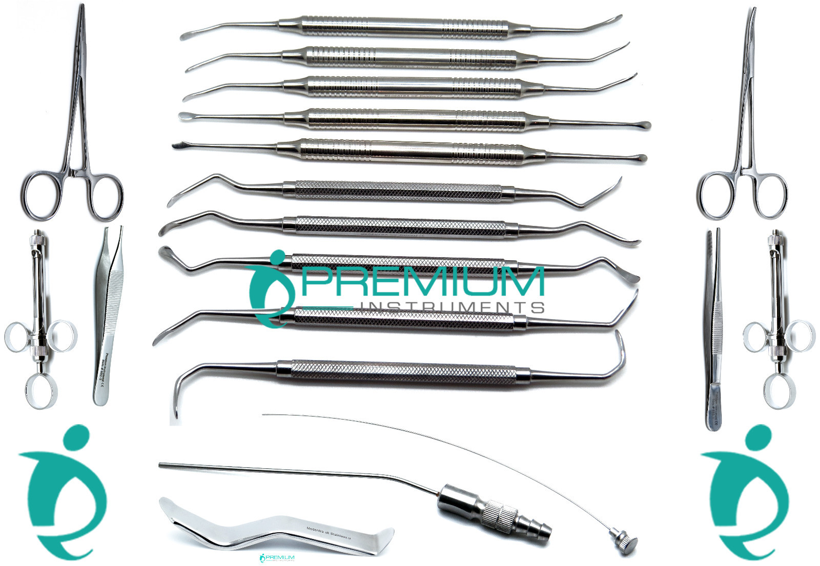 Set of 18 Pcs Dental Impalnt Sinus Lift Set Dentistry Surgical Instruments