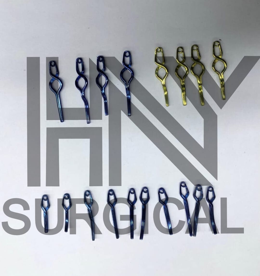 Aneurysm clips Neurosurgery 20-pcs Set In titanium Premium Quality