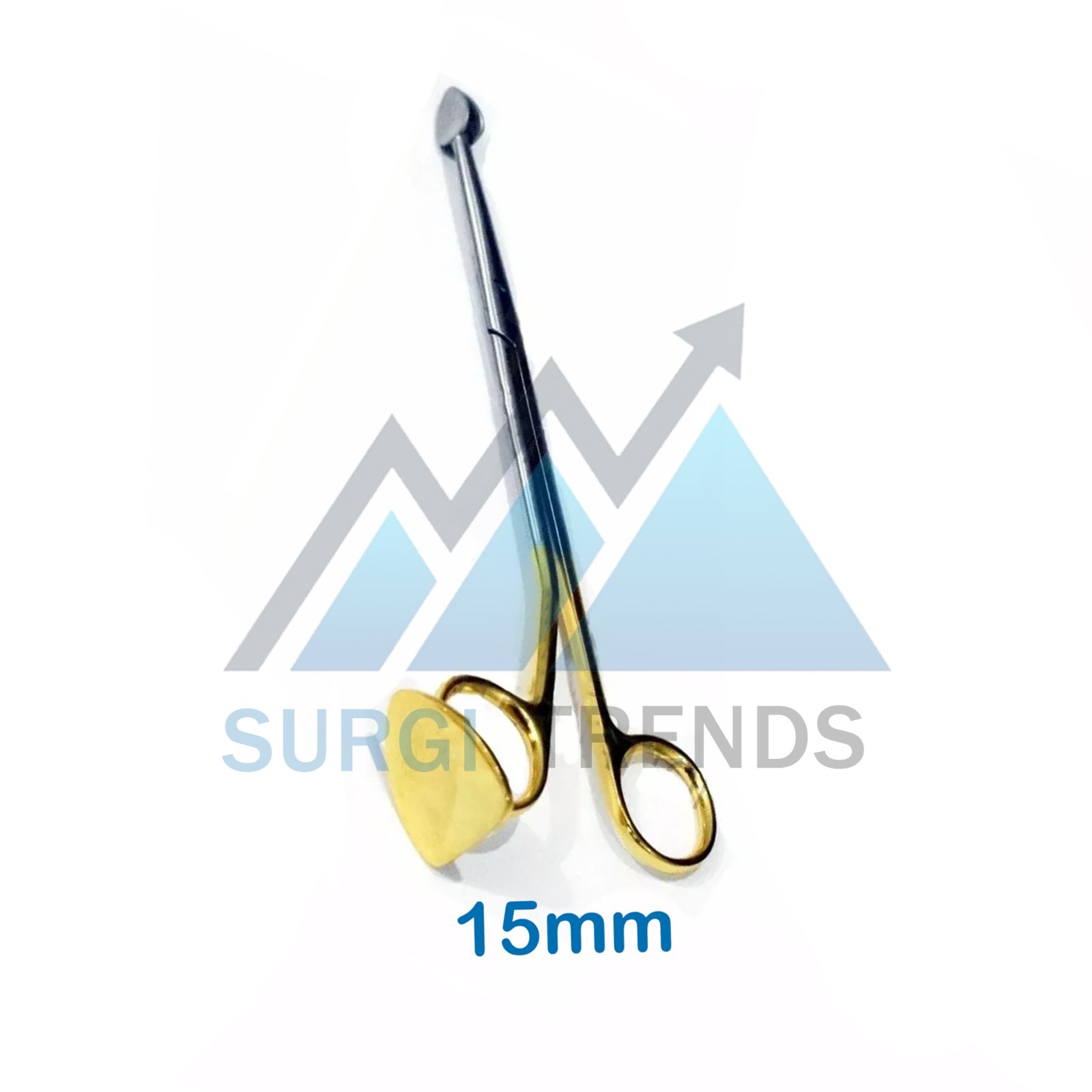 OR Grade Trepsat Facial Flap Dissector Scissors Set of 3pcs 10mm 15mm 20mm NEW