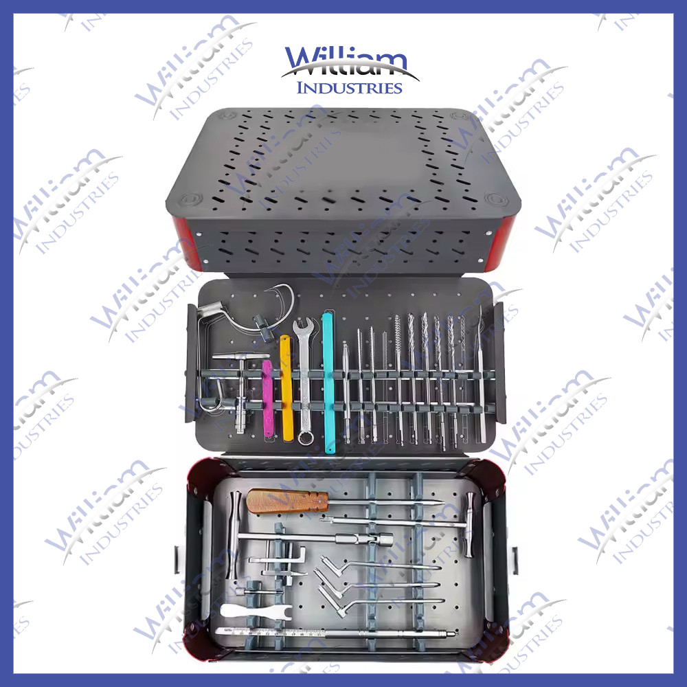 New Basic Large Fragment Set orthopedic instrument With Box