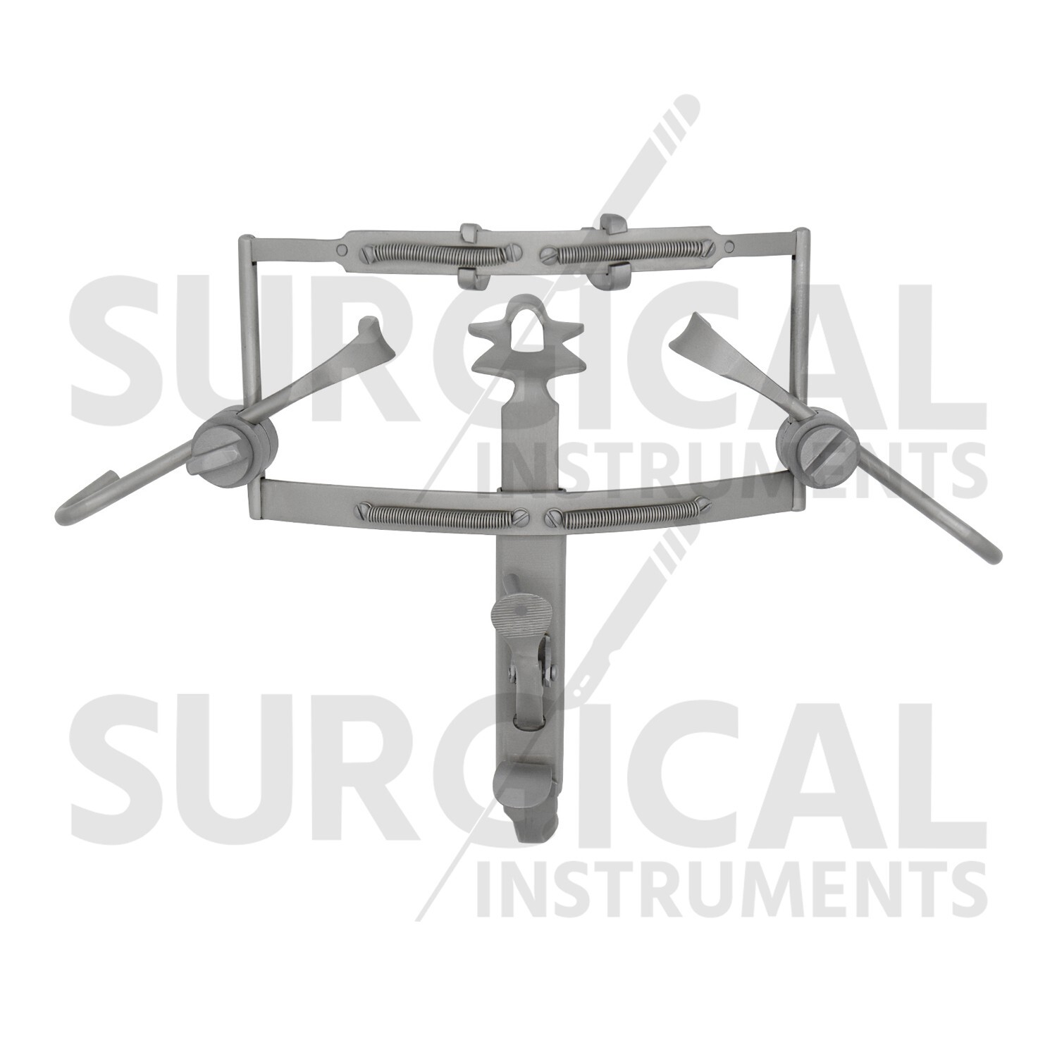DINGMAN Mouth Gag with Blades Surgical Dental Instruments Stainless German Grade
