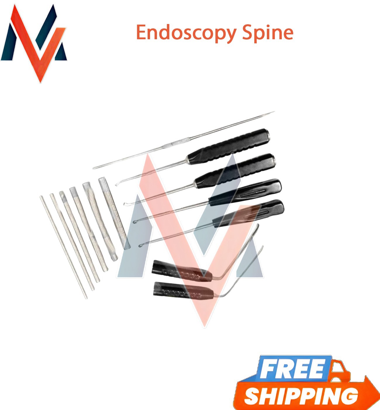 UBE Endoscopy Spine Surgery Set, Of 13 PCs Spine Surgical Orthopedic Instruments